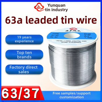 Lodēšanas vads Sn63Pb37 ar rosin flux, zema temperatūra 183°C, darba temperatūra 310±20°C