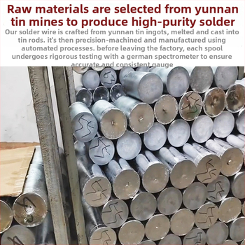 Lodēšanas vads Sn63Pb37 ar rosin flux, zema temperatūra 183°C, darba temperatūra 310±20°C