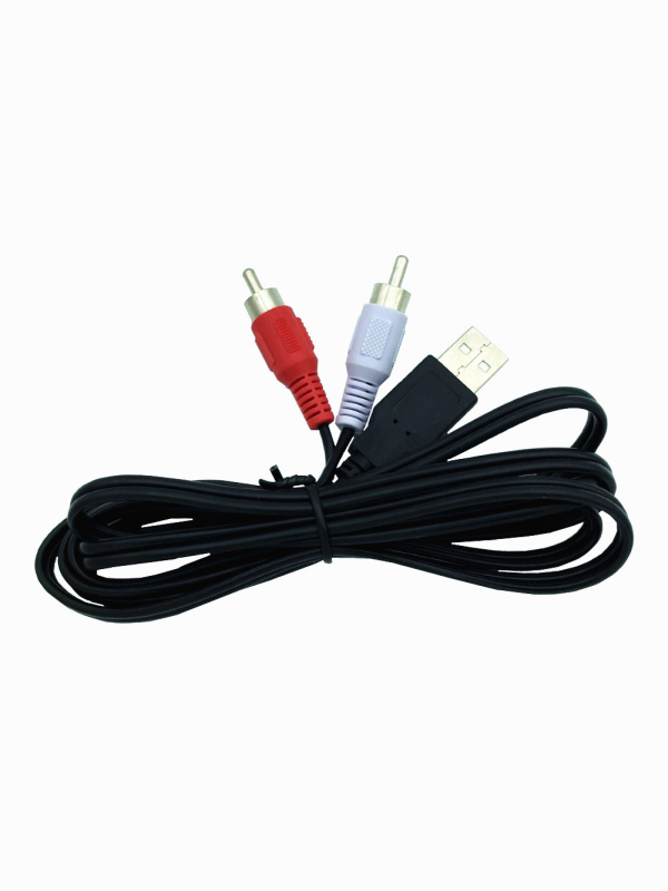 USB į AV adapterio kabelį su 3RCA, USB 2.0, modelis YR-AV-181, TV