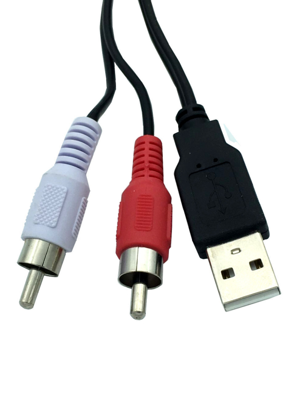 USB į AV adapterio kabelį su 3RCA, USB 2.0, modelis YR-AV-181, TV