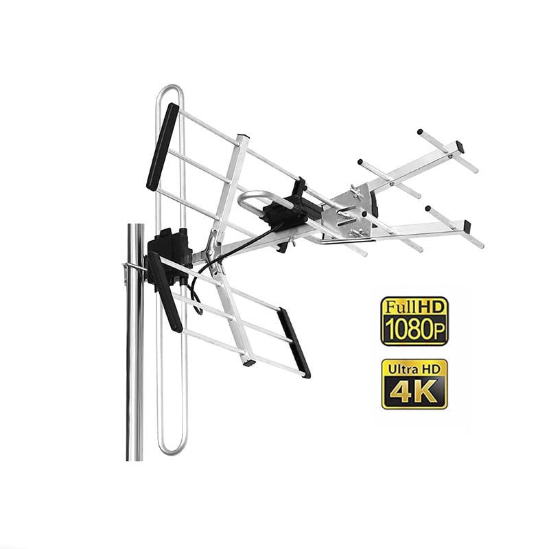 Vanjska Yagi antena za TV Public Office s HD prijemnikom zemaljskim digitalnim