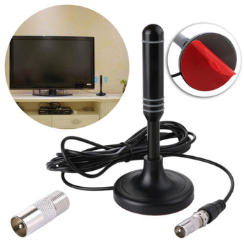 Antena TV internă UHF/VHF DVB-T2 cu receptor pentru recepție digitală terestră