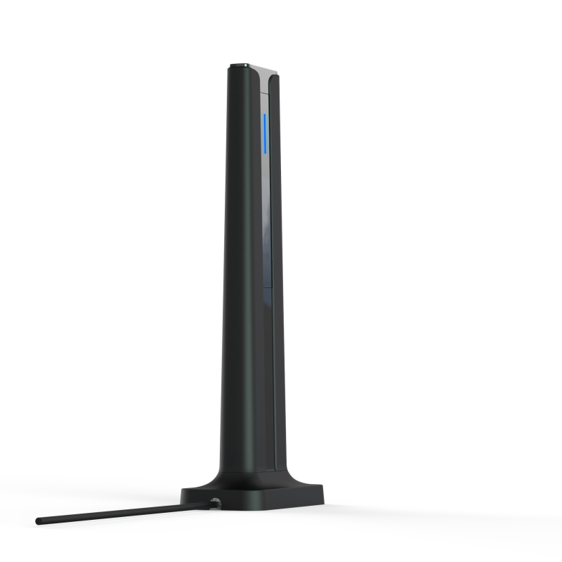 Antena TV de birou cu amplificator USB pentru acoperire digitală HD mai amplă