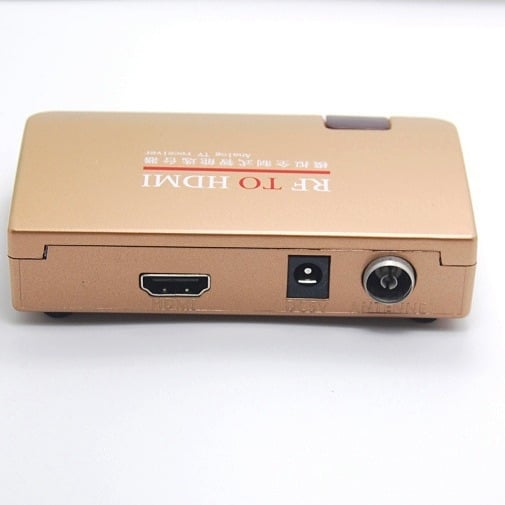 RF to HDMI analóg videókonverter, modell RF2HDMI, felbontás 1920x1080, univerzális rendszer, jelátvitel konverzió