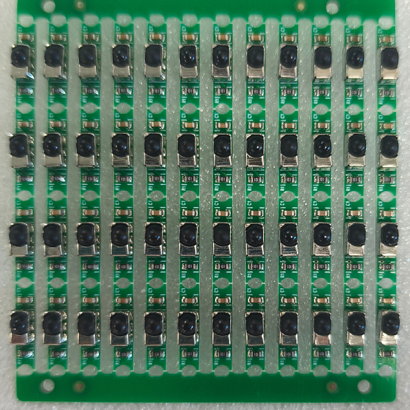 IR uztvērēja modulis PCBA TV reklāmas displejiem, ar PCB un LED indikatoru, preces kods CH-001, zīmols Ch