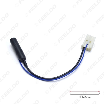 FEELDO #4795 Toyota adapter kabel za radio antenu, muški konektor, plast i metal, kompatibilan s modelima 2010-2013