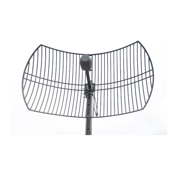 Antena de microunde cu polarizare duală, parabolică, 1710-2700 MHz, 24 dBi