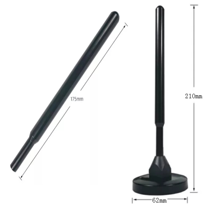 Antena LoRa 433 MHz, omnidirecțională, tijă din cupru pur, montaj cu ventuză (50 Ω, 30 dB câștig, SWR ≤ 1.5)