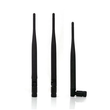 Omnidirekcijska Wi‑Fi antena s dobitkom od 5 dBi, dvopojasna, SMA muški konektor, u obliku mišjeg repa