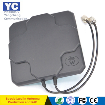 Vonkajšia 4G LTE plochá panelová anténa s vysokým ziskom 18 dB, smerová základňová stanica pre bezdrôtový prenos na dlhé vzdialenosti