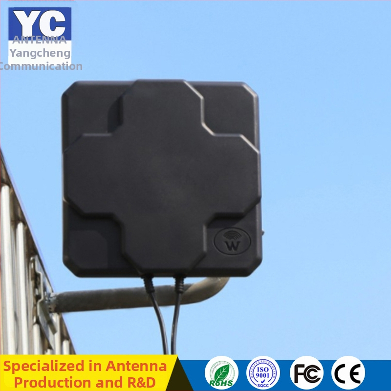Vonkajšia 4G LTE plochá panelová anténa s vysokým ziskom 18 dB, smerová základňová stanica pre bezdrôtový prenos na dlhé vzdialenosti