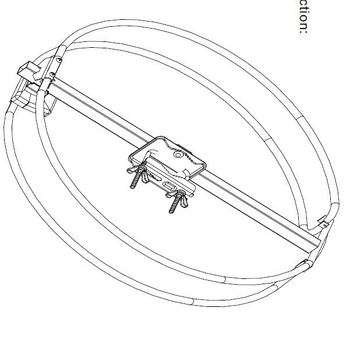 Εξωτερική κεραία FM, ομνιδιευθυνόμενη, 360°, 88-108 MHz, μοντέλο FM-10, μάρκα Qiao hua