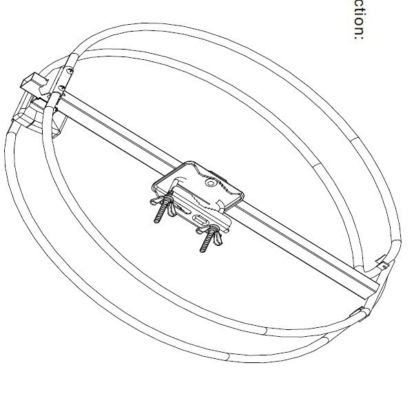 Εξωτερική κεραία FM, ομνιδιευθυνόμενη, 360°, 88-108 MHz, μοντέλο FM-10, μάρκα Qiao hua