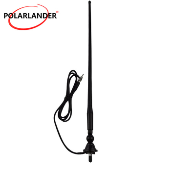 Antena radio auto AM/FM, impermeabilă, universală, cu filet, 12V