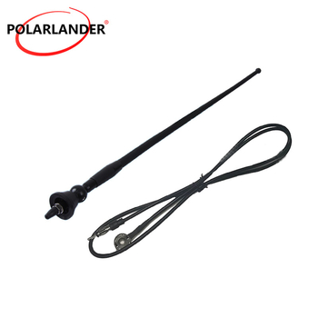 Antena radio auto AM/FM, impermeabilă, universală, cu filet, 12V