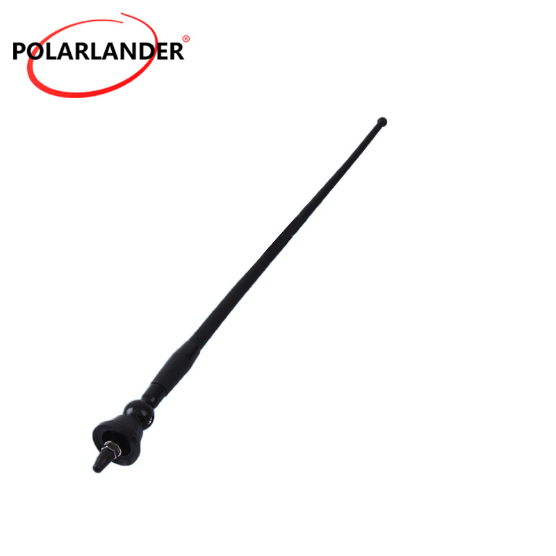 Antena radio auto AM/FM, impermeabilă, universală, cu filet, 12V