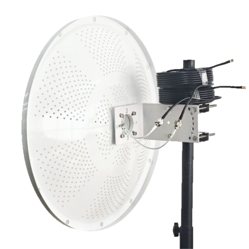 Antena WiFi pentru amplificarea semnalului, 1710-4200MHz, 22dBi, parabolă solidă