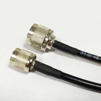 RF jumper RP-TNC bărbat către N bărbat, model AC-RP TNC M-N M, interval de frecvență 0-6000, impedanță 50 Ω, SWR ≤ 2.0, tensiune de lucru 220 V