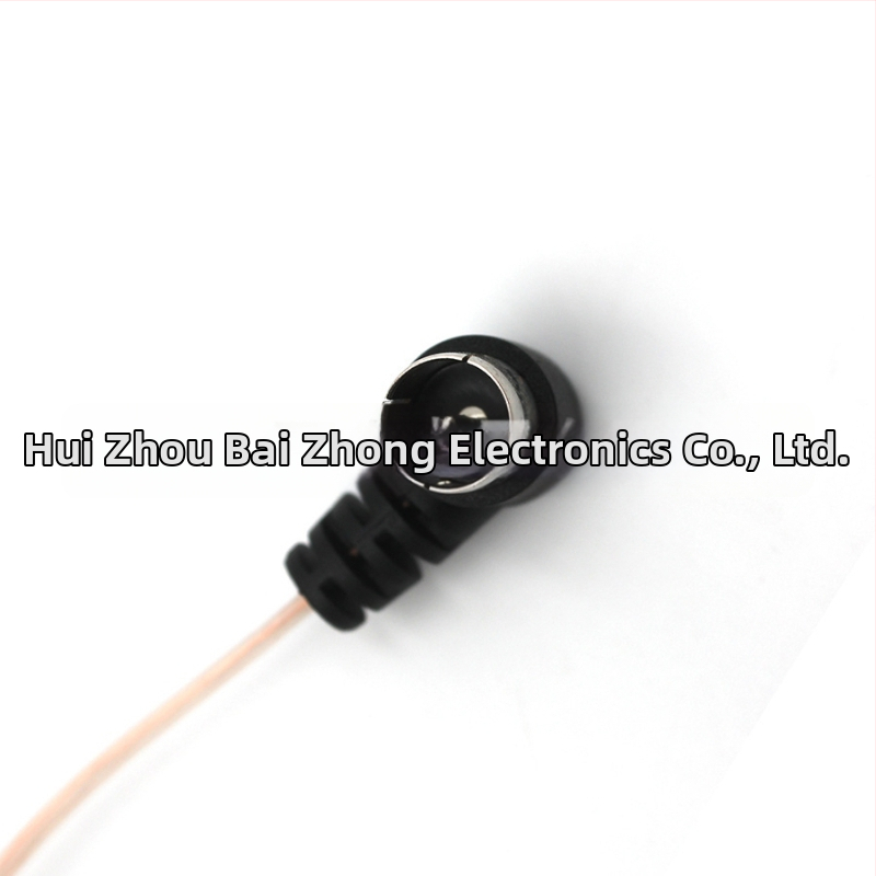 FM radioantenna mājas lietošanai, caurspīdīga dubulta paralēla kabelis antena, vīriešu savienotājs, modelis FM0203F1, SWR ≤ 1.5, Zīmols Bestzone