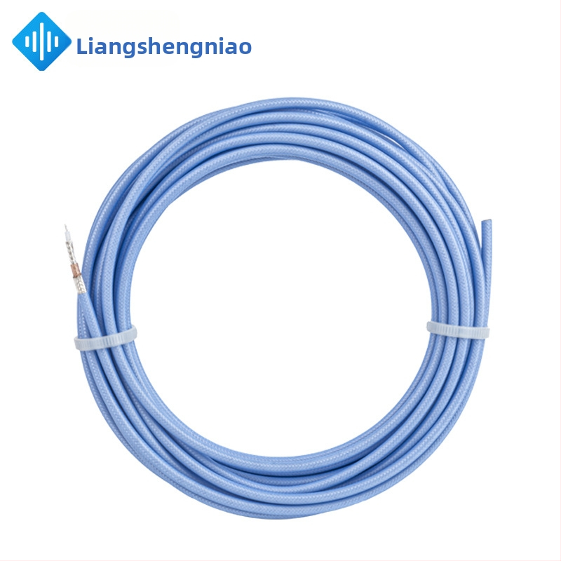 TRX-316 Trīskoaksiālais testēšanas kabelis ar BNC trojām bajonētligzdām, sudraba pārklāts vadītājs, dubulta izolācija, dubulta aizsardzība; peļņa 3.5, frekvenču diapazons 0-3700