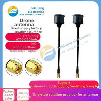 F.s kruhovopolarizovaná FPV anténa pre dron, lollipop štýl, príjem 4,9–7,2 GHz