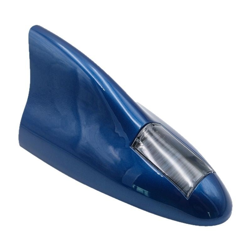 Lumină strob solară în formă de aripă de rechin pentru mașină, universală, model cu magnet puternic, montaj cu adeziv