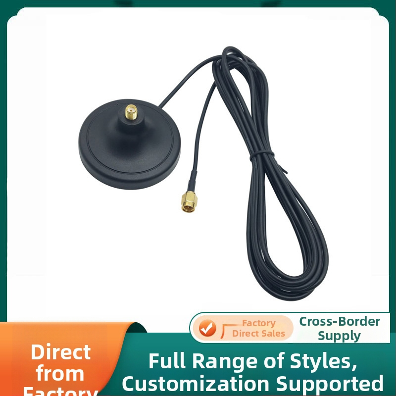 Základňa antény 2,4 GHz s 3 m WiFi predlžovacím káblom, SMAJK samčie konektor, pre 3G/4G antény