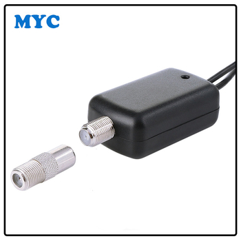 MYC 016 HDTV antena s osvijetljenim pojačalom, dobitak 25 dB, VHF 172–240 MHz / UHF 470–860 MHz, 75 Ω, 5 V, 1 W