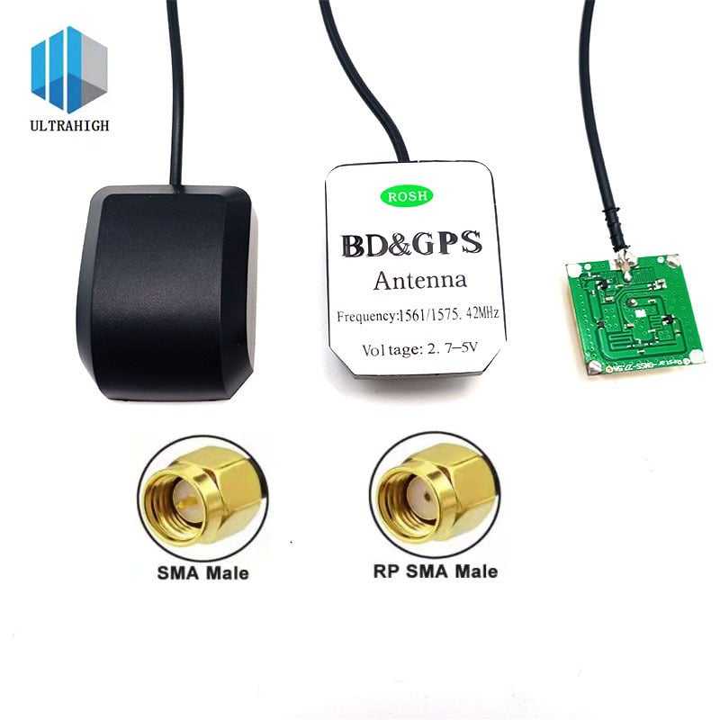 Antena GPS externă activă pentru navigație auto cu poziționare prin satelit și filtru de amplificare secundar — Tg-gps-bd-1101, Tgdz-gps-bd-11, Extra High Electronic