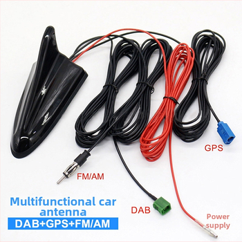 Autoantenna v tvare žraločej plutvy CW-SF007, značka Wannuoxin, hmotnosť 0.35 kg