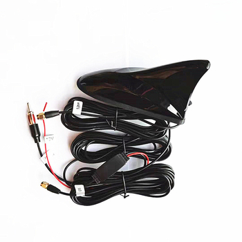 GPS auto antena ar trīs vienā funkcijām: GPS, FM un WIFI; uzstādīšana ar vītni; 12V darbība.