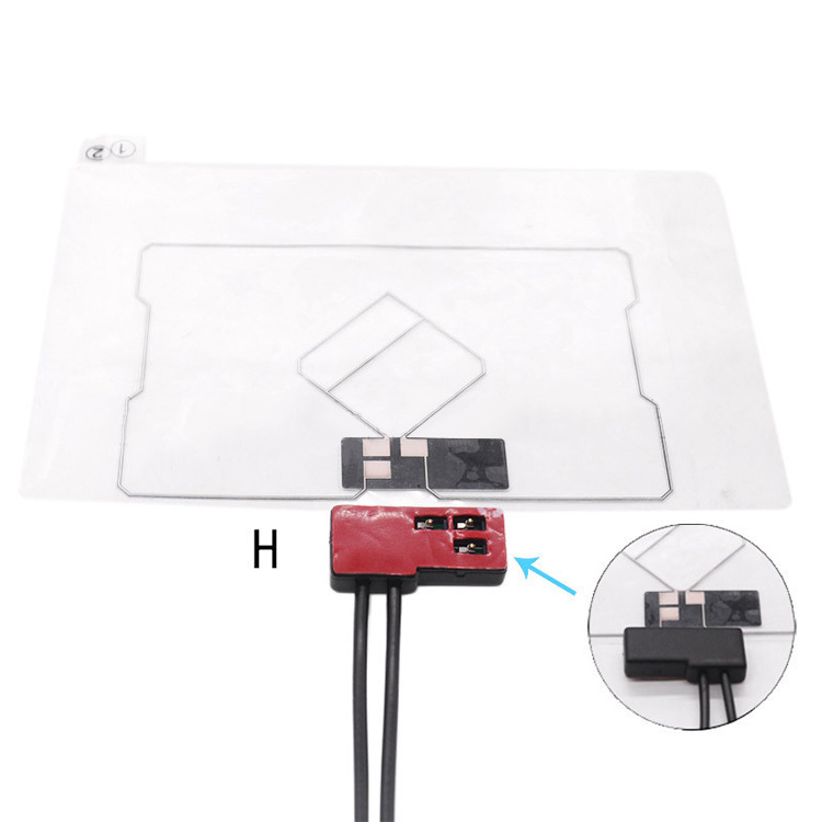 Wannuoxin CW-ISDB+GPS ārējā TV antena ISDB 15, GPS 22 ieguve; frekvenču diapazons 470–860MHz un 1575.42MHz; pretestība 75Ω; SWR ≤ 1.8