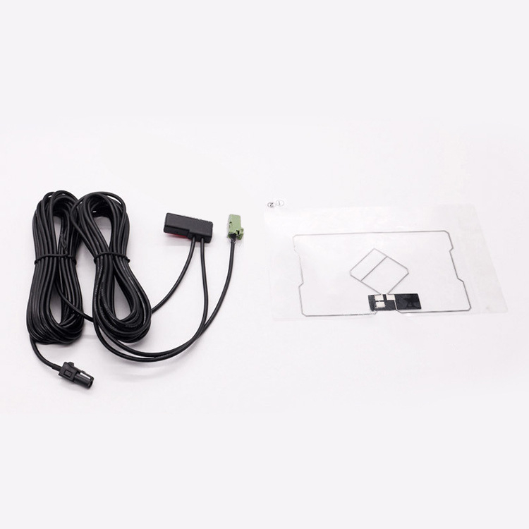 Wannuoxin CW-ISDB+GPS ārējā TV antena ISDB 15, GPS 22 ieguve; frekvenču diapazons 470–860MHz un 1575.42MHz; pretestība 75Ω; SWR ≤ 1.8