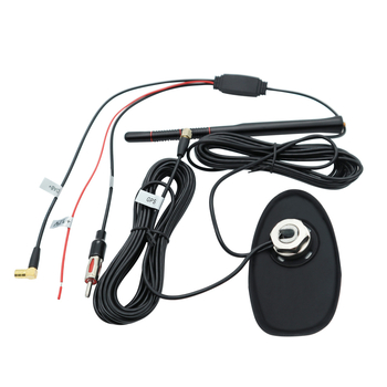 Aktīvā auto antena 3-in-1 GPS, FM/AM un DAB ar pastiprinājumu