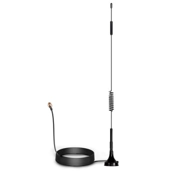 Long's magnetska antena za 2G/3G/4G LTE s TS9, CRC9 i SMA muški konektori — vanjska antena za ruter