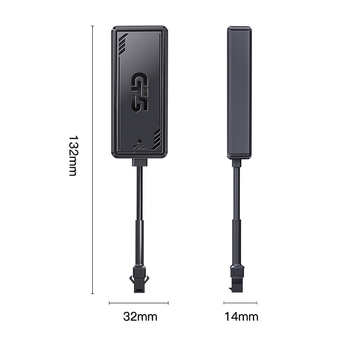 4G εντοπιστής GPS αυτοκινήτου με δορυφόρο Beidou, προστασία από κλοπή, μνήμη στο νέφος