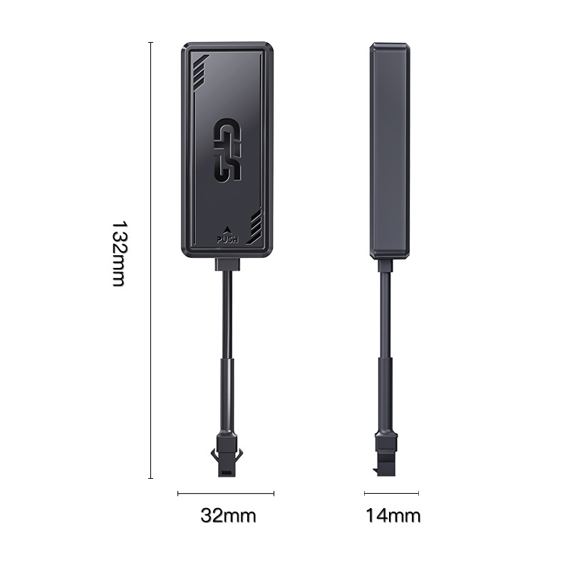 4G εντοπιστής GPS αυτοκινήτου με δορυφόρο Beidou, προστασία από κλοπή, μνήμη στο νέφος