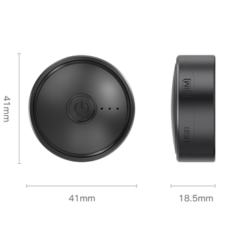 Tracker GPS personal cu Beidou și 4G, precizie de 5 m, alarme SOS, alarmă mobilă și geofence, fixare magnetică