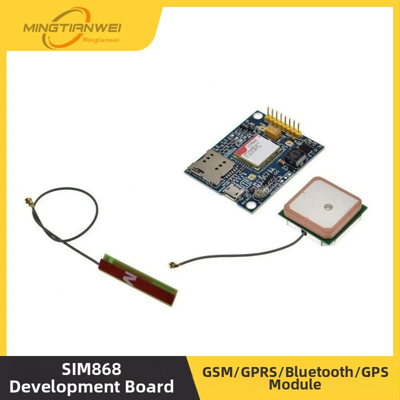 SIM868 izstrādes plate – GSM/GPRS, Bluetooth, GPS – STM32 un 8051 programmēšanas atbalsts