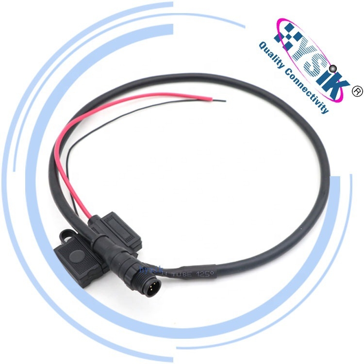 NMEA 2000 motorni konektor, plastični muški kabel za napajanje s 5 žica, GPS signalni prijemnik