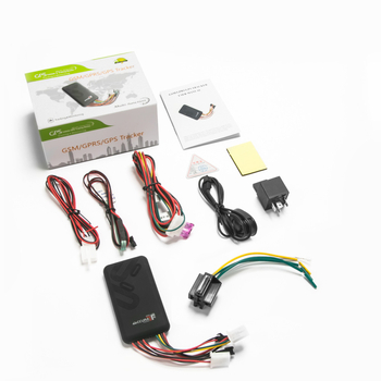GT06 localizator GPS pentru mașină cu 512 MB memorie, precizie GPS 5 m, intrare DC 12–24 V, rezistent la apă