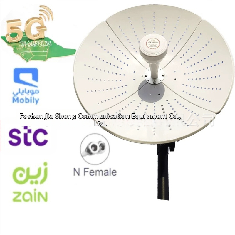 5G divpolāra paraboliskā bezvadu režģa antena – augsts ieguvums, četras sadaļas, ilgajiem attālumiem