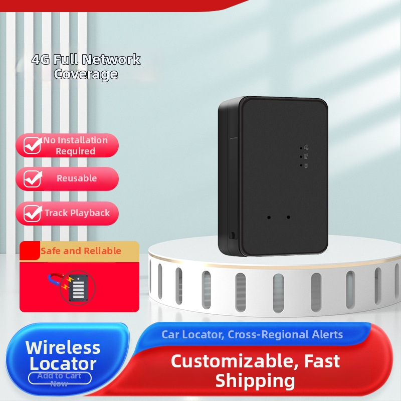 VE30 tracker GPS pentru mașină, fără montaj, 4G wireless, anti-furt, precizie GPS 5–10 m, IP65 impermeabil, autonomie baterie 24 h, prindere magnetică