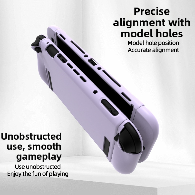 Púzdro na hry pre Nintendo Switch 2 — TPU rozdelený ochranný obal, vstrekované formovanie, kompatibilný so Switch 2, hmotnosť 80 g