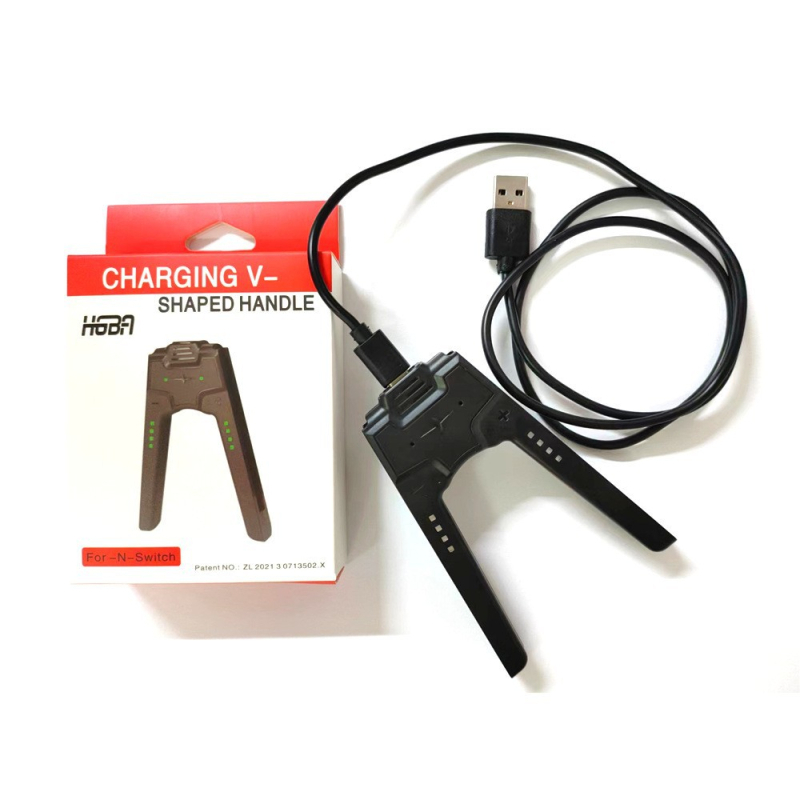 Grip za punjenje Joy-Con za Nintendo Switch OLED – USB-C sučelje, ABS kućište, model HNS-017/HNS-B023