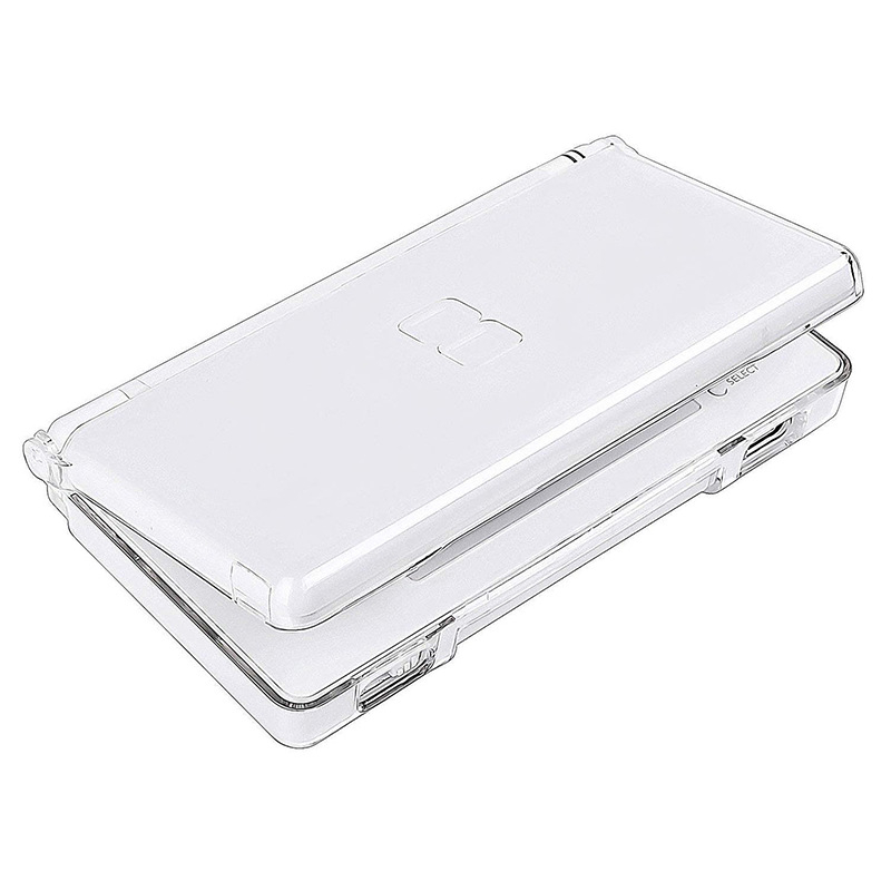 NDS Lite caurspīdīgs aizsargkorpuss – PC plastmasas korpuss, saderīgs ar NDSL, 50 g