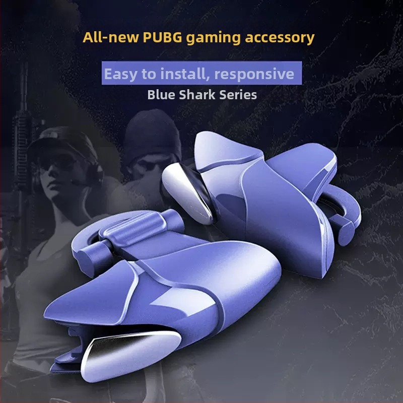 Juhtmevaba mängukontroller mehhaaniliste nuppudega, ühilduv iOS- ja Android-seadmetega, plastikust korpus, kaal 20 g