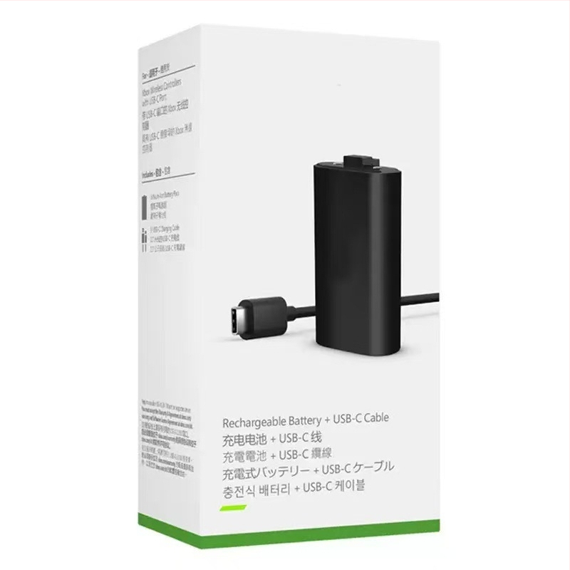 Xbox set za punjenje baterija za kontrolere Series/One s kabelom za podatke, ABS baterija