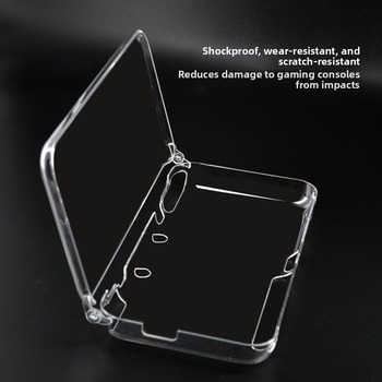 New 2DS LL caurspīdīgs PC korpuss — injekcijas formēšana, 60 g, izcelsme Huizhou