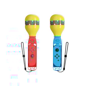 Двоен комплект ръкохватки за Switch OLED – лява и дясна, ABS материал, 2 бр., аксесоар за игрови контролер